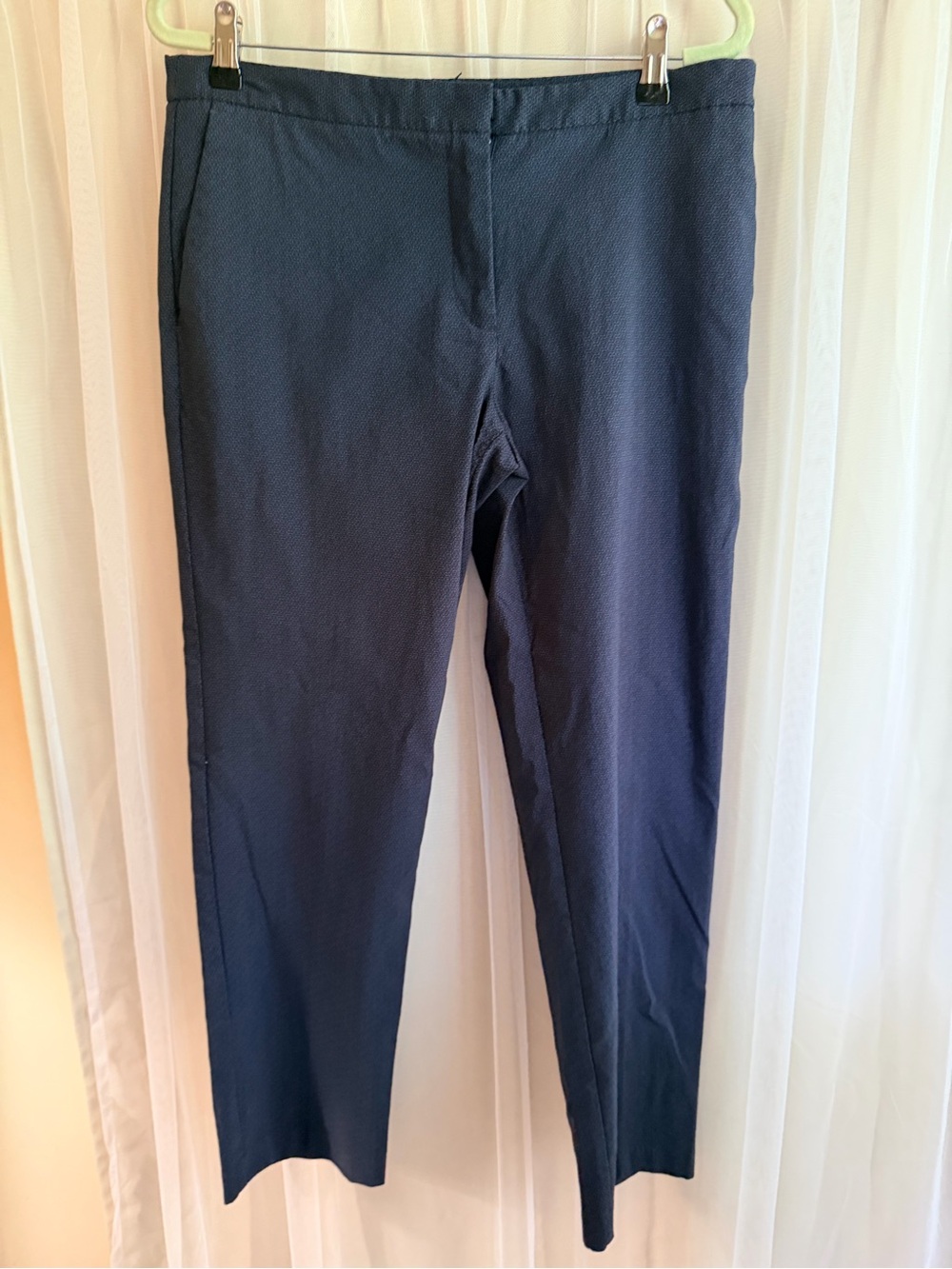 Mario Serrani Dark Navy Slim Dress Pants sz 10 very well made